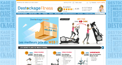 Desktop Screenshot of destockage-fitness.com